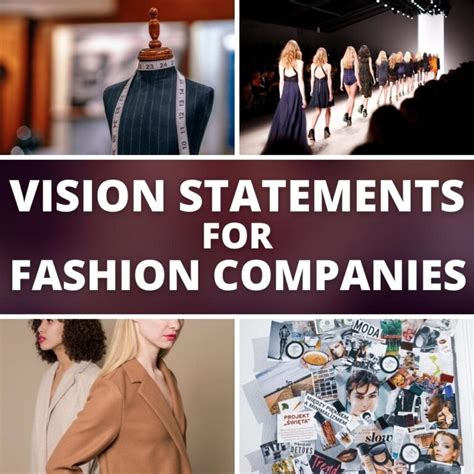 vision statement for clothing brand